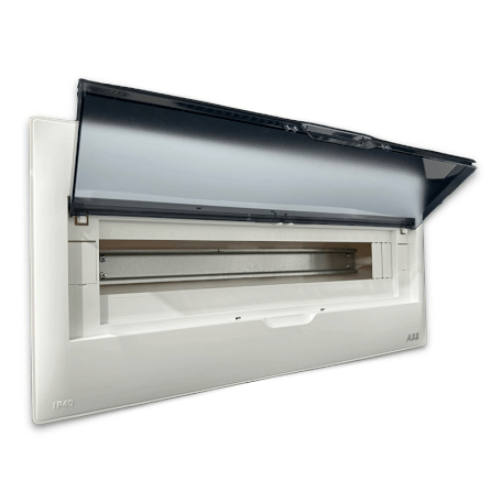 ตู้คอนซูมเมอร์ใส่เบรกเกอร์ 20 ช่อง ABB PSC120 Consumer Unit IEC IP40 Plastic Box & Cover_1